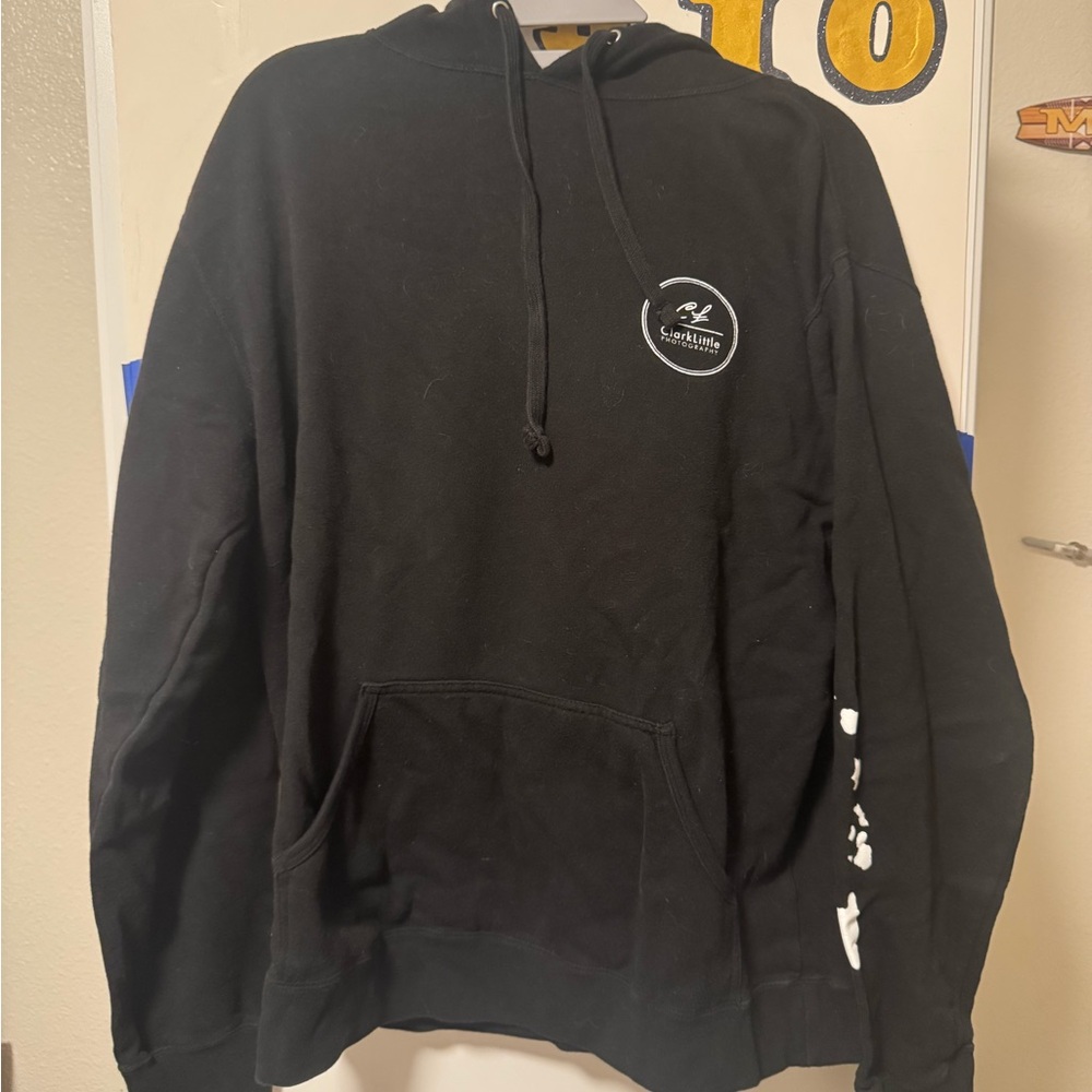 Black Hoodie by Clark Little